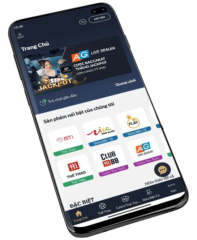 Giao diện sảnh nổ hũ Dola88 APK